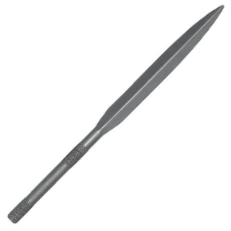 Grobet USA® 10cm Swiss Pattern Needle File, Cut 0 | Precision Metal File
