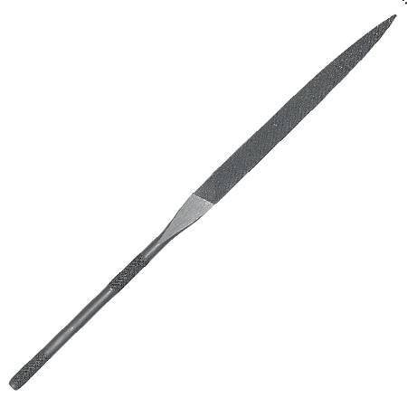 Grobet USA® 14cm Barrette Needle File (Cut 0) | Swiss Precision Metal File