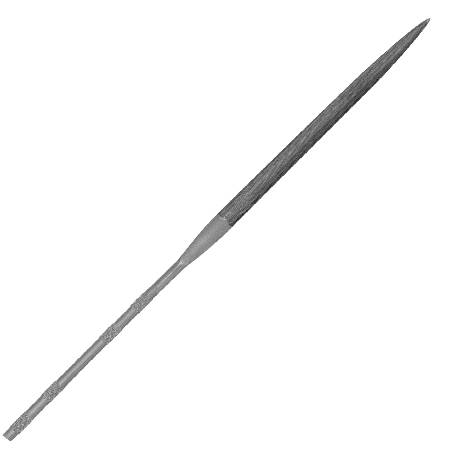 Grobet USA® 16cm Oval Swiss Pattern Needle File (Cut 0) | Precision Metal File