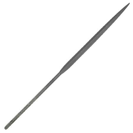 Grobet USA® 20cm Barrette Needle File (cut 0) | Swiss Precision Metal File
