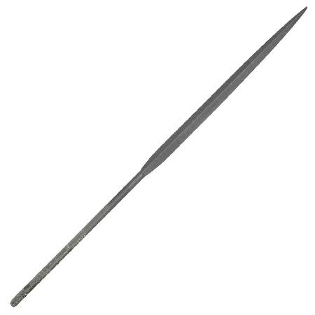 Grobet USA® Crossing Cut 2 Jewelers File (20cm) | Precision for Curved Jewelry Work