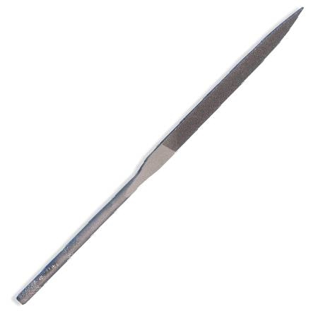 Grobet USA® Swiss Precision Knife 20cm Cut 2 Needle File | High-Quality Metal File