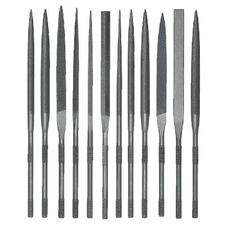 Grobet USA® 16cm Swiss Pattern Needle File Set | Precision Files for Metalwork & Jewelry