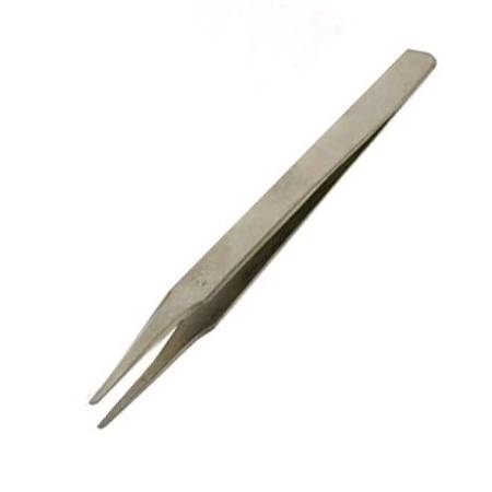 AA 5" Anti-Magnetic & Anti-Acid Fine Tip Tweezers | Precision for Soldering & Crafts