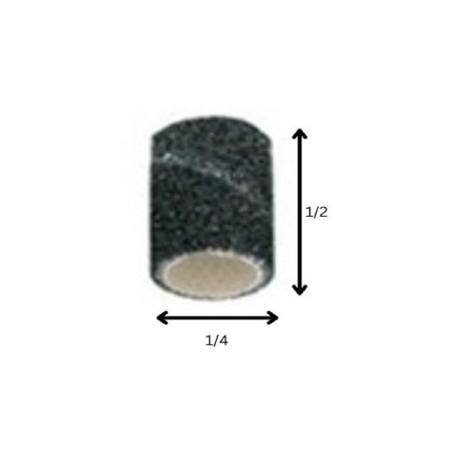 Abrasive Bands, Silicon Carbide, Medium Grit 1/4" X 1/2"