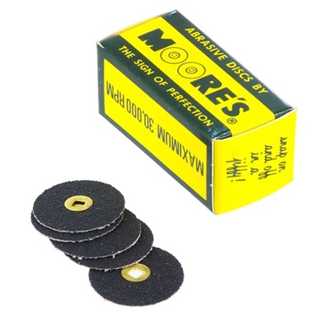 Emery Snap-On Disc (7/8") - Fine Grit | Versatile Sanding for Metals & Gemstones
