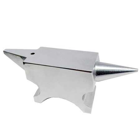 Mini Iron Angle Anvil for Bench Block Horn Anvil Jewelers Gold