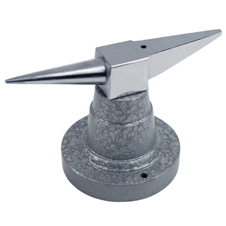 Small Double Horn Anvil with Round Base - Jewelers Anvil, Jewelers Tools,  Bench tools, Jewelry Making Supplies
