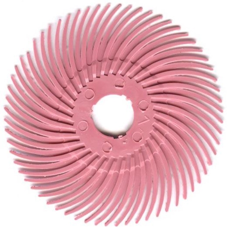 3M Radial Discs Pink Pumice 3"