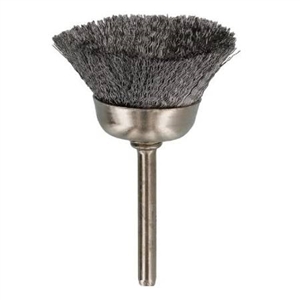 Mandrel Mounted Cup End Brushes Steel