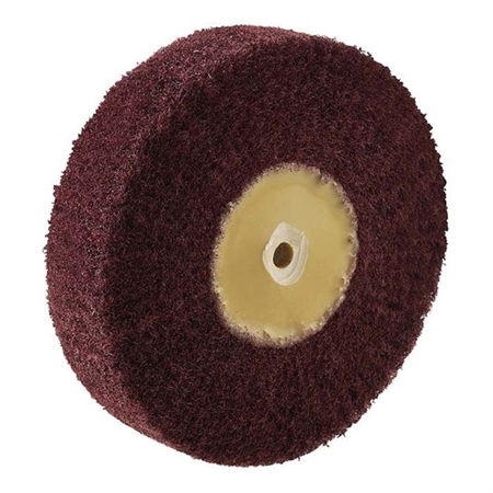 Satin Finish Flap Wheel 110 X 10 X 6MM Fine