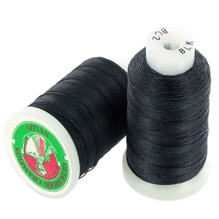 Nylon Spools, Black (Size BC2 .0132)