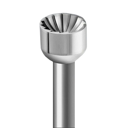 Rosenthal Burs Cup 0.9mm ISO 009 Dental Burs - 1/2 Dozen - Close-up
