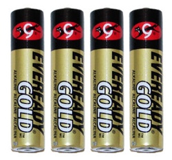 AAA Battery Gold Alkaline