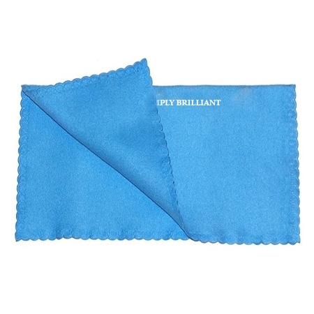 Simply Brilliant Lint-Free Gem & Diamond Polishing Cloth 6" x 7"