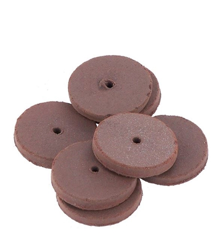 CRATEX® ABRASIVES wheel, no. 54 fine, red