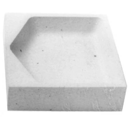 Melting Dish, Crucible 50 oz. t. | Wesgo 50 oz. Square Platinum Melting Dish | Jewelry Making Supplies