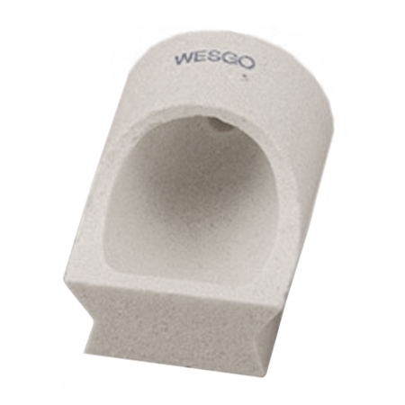 Centrifugal casting crucible