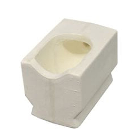 Centrifugal casting crucible