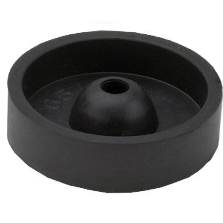 Rubber Sprue Base  5"