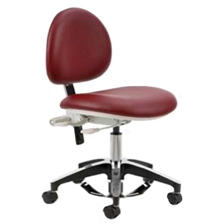 GOLDSMITH AND SETTERS ROLLING SEAT CHAIR (MAROON)