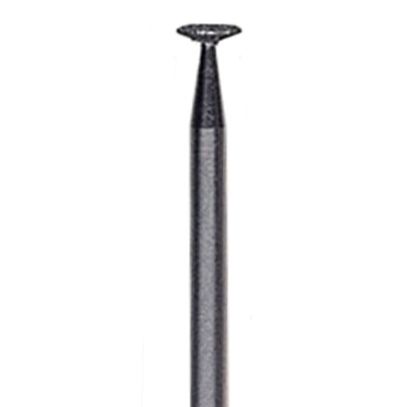 Diamond Bur 4 x 1.5mm Medium/Fine grit with stainless steel shank, precision carving and shaping tool for dental and jewelry applications