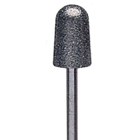 Diamond Bur 7x12mm Medium/Fine heavy-duty carving tool with stainless steel shank and diamond-coated head for shaping stone, metal, and glass.