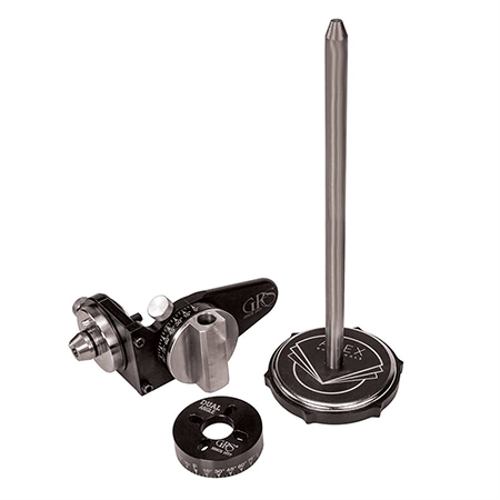 GRS Apex Dual Angle Sharpening Fixture with Post – Precision Engraving Tool Setup