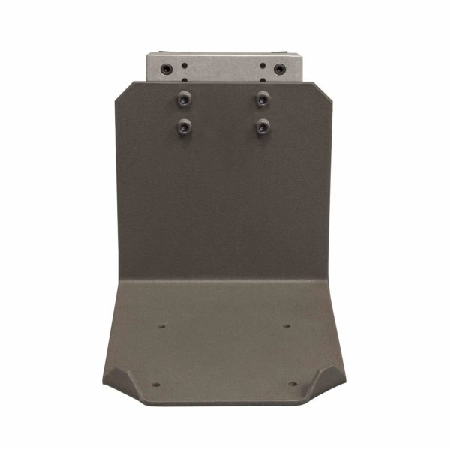 GRS Large Block Shelf and Adjustable Height Bracket Kit with heavy-gauge metal construction and 5-inch height adjustment for professional workholding