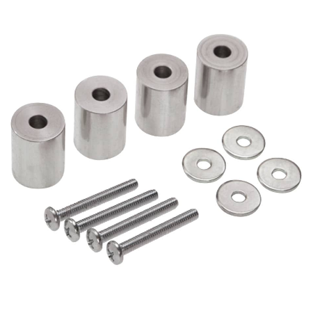 GRS® Turntable Mounting Kit with Spacers and Hardware for Engraving Benches