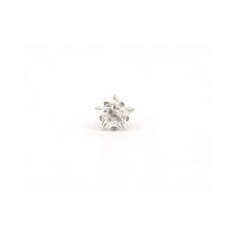 STAINLESS STEEL 5MM CUBIC ZIRCONIA STAR CUT (12 Pack)