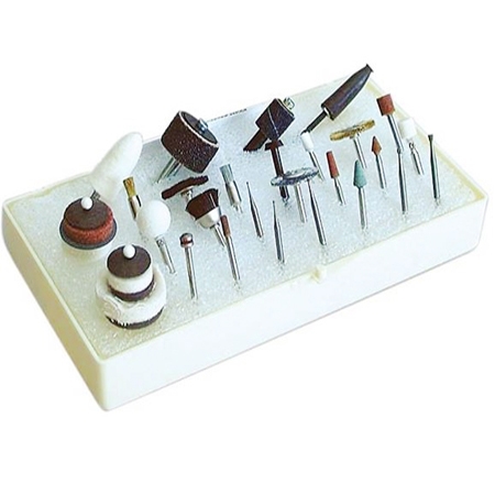 Foredom AK20 Jewelry Making Kit, 35-Piece Assortment with Rotary Tool Accessories