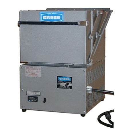 CRESS Industrial Furnace Model C401H, High Temp. Iron-AL Wire, Equipped w/ PM4 - C401H-PM4