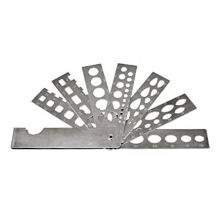 Universal Diamond & Gems Gauge | Compact & Portable Diamond & Gems Measuring Tool