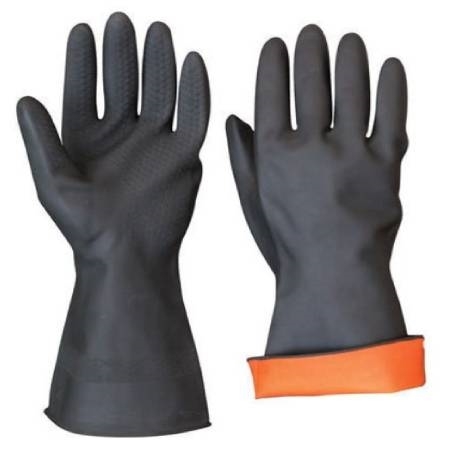 GLOVES,RUBBER 18 INCH