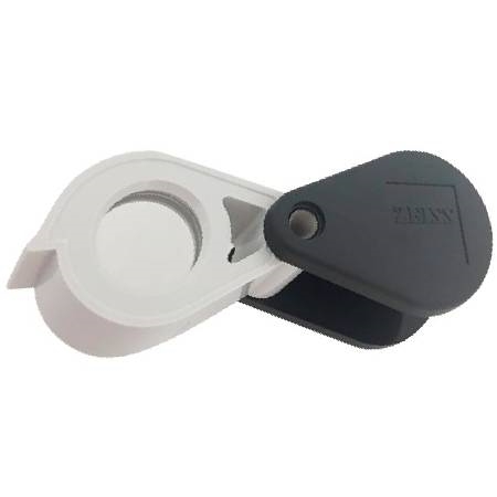 Zeiss™ D-40 Triplet Loupe 10X – German-Made Precision Pocket