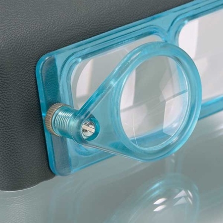 Donegan LP1 OptiLOUPE 2.5X Magnifier Lens Attachment for OptiVISOR®