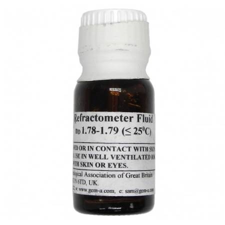 Gem-A Refractometer Fluid � High-Precision RI Liquid for Gemstone Testing (1.81 & 1.79 RI)