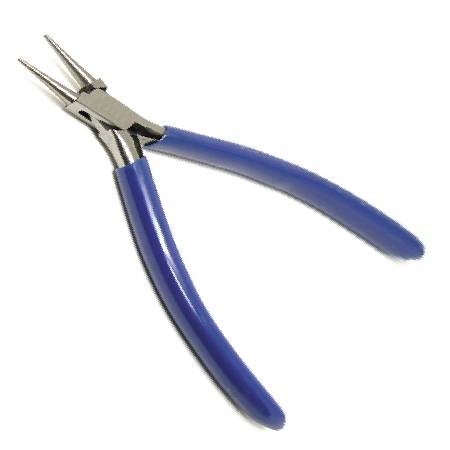 Close-Up Of Box Joint Round Nose Pliers For Wire Wrapping And Beading