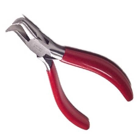 JEWELERS CHAIN NOSE BENT PLIER - 4 3/4"
