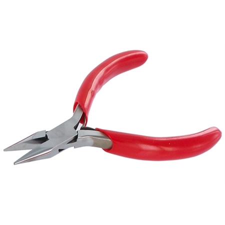 JEWELERS BENT CHAIN NOSE PLIER 4 1/2"