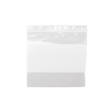 Reclosable White-Block Bag 2" x 2" | 2x2 PVC Zipper Bags | White Block | Resealable Bags