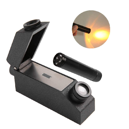 Gem-A Portable Refractometer | Professional Gem Testing Tool with Monochromatic Filter & Travel Case