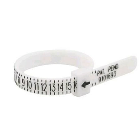 Accurately Measure Ring Sizes with the Multisizer Ring Sizing Gauge (US Sizes 1-17)