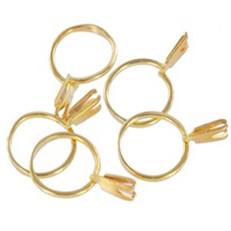 Yellow Gemstone and Diamond Holder Display Tool