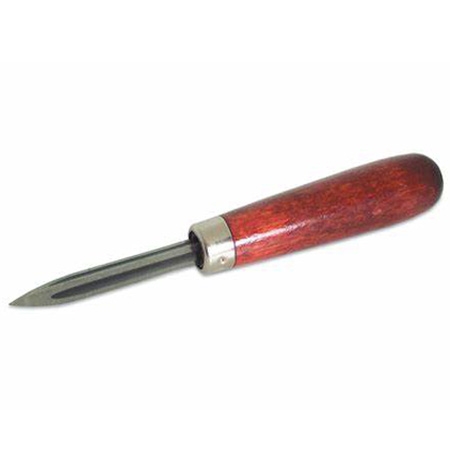 Hollow 3-Square Economy Scraper, 2-1/2" Long Blade