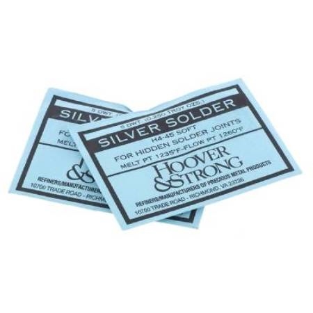 Silver Solder Medium 5DWT Sheet - Ideal for Jewelry Soldering