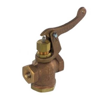 Manual steam release valve