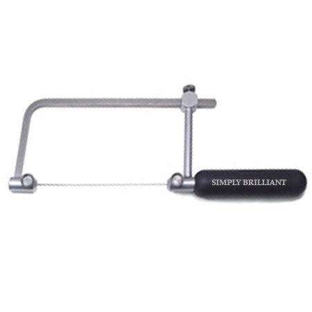 Simply Brilliant Made Jewelers Saw Frame Adjustable Style 2 3/4 Inch Jewelry Tool