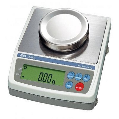 A&D Weighing EK-410i Everest Compact Balance, 410 g x 0.01 g